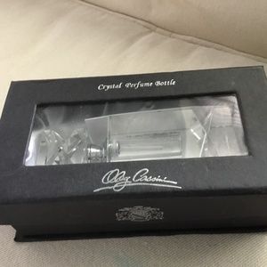 Oleg Cassini Crystal Perfume Bottle in Original box
